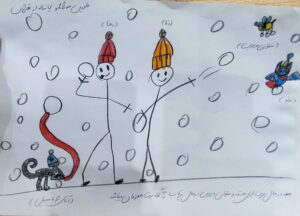 ملورین جورابلو یه روز زمستانی